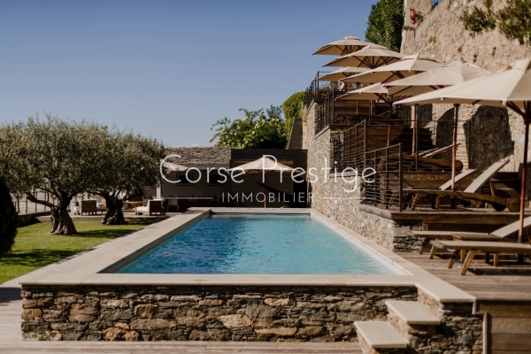 Boutik Hotel for sale in Corsica - Authentic Mansion - REF P20