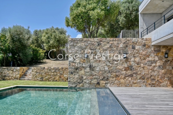 Contemporary Villa - Sea and Pool View - Gulf of Valinco - REF P68